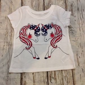 Unicorn flag shirt. The childrens place NWT